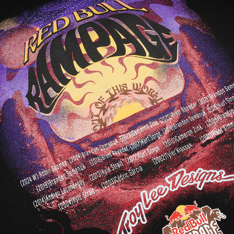 T-shirt à manches longues Troy Lee Designs X Red Bull Rampage Valley of Gods Noir