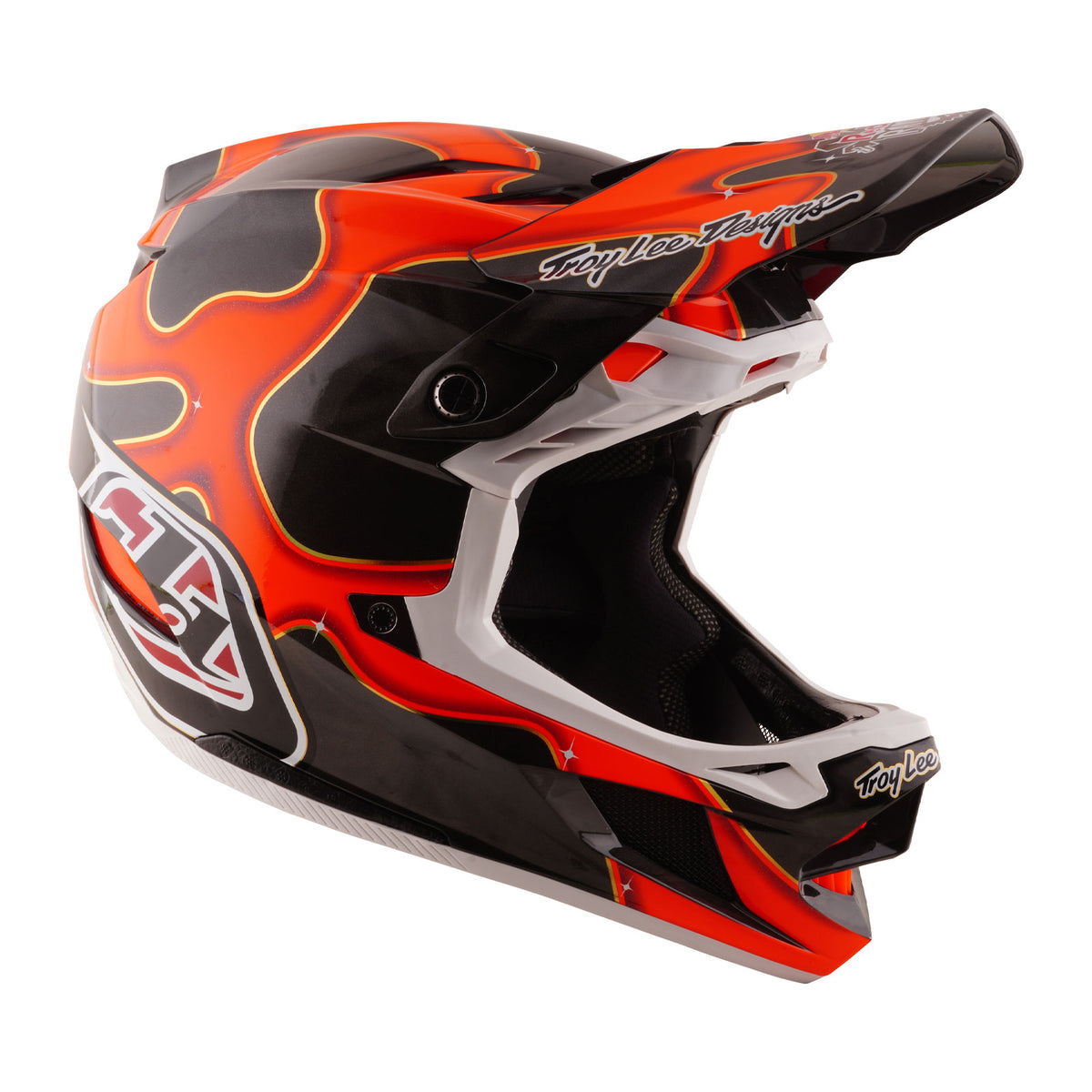D4 Carbon Helmet Troy Lee Designs X Red Bull Rampage Dreamland Black