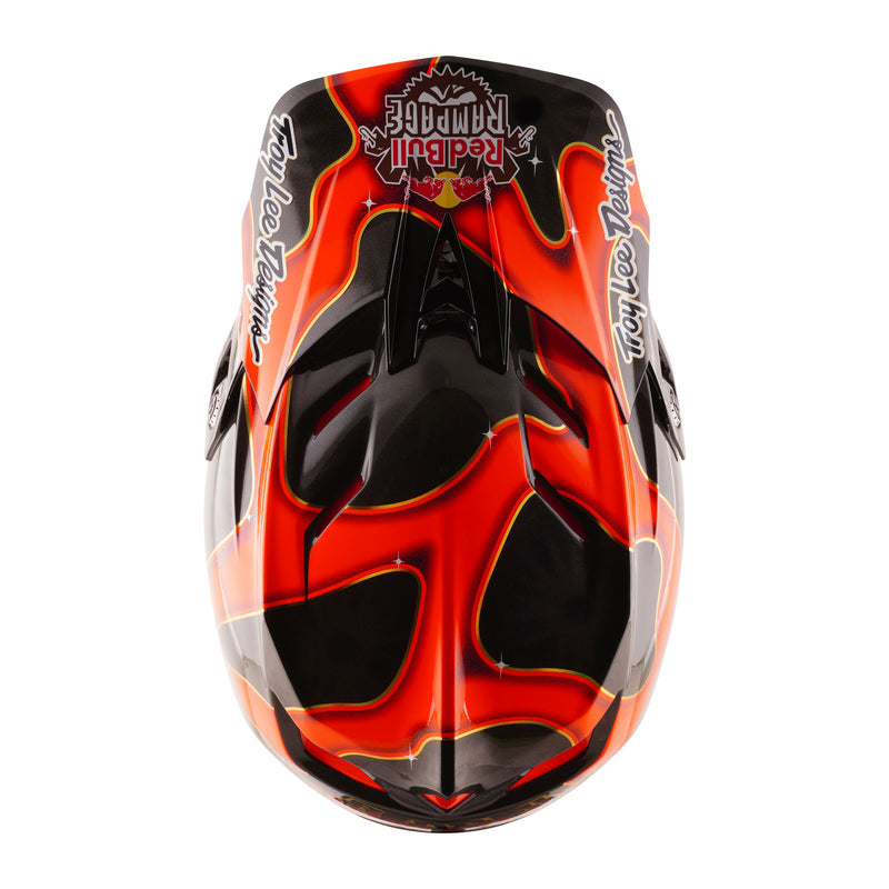 D4 Carbon Helmet Troy Lee Designs X Red Bull Rampage Dreamland Black
