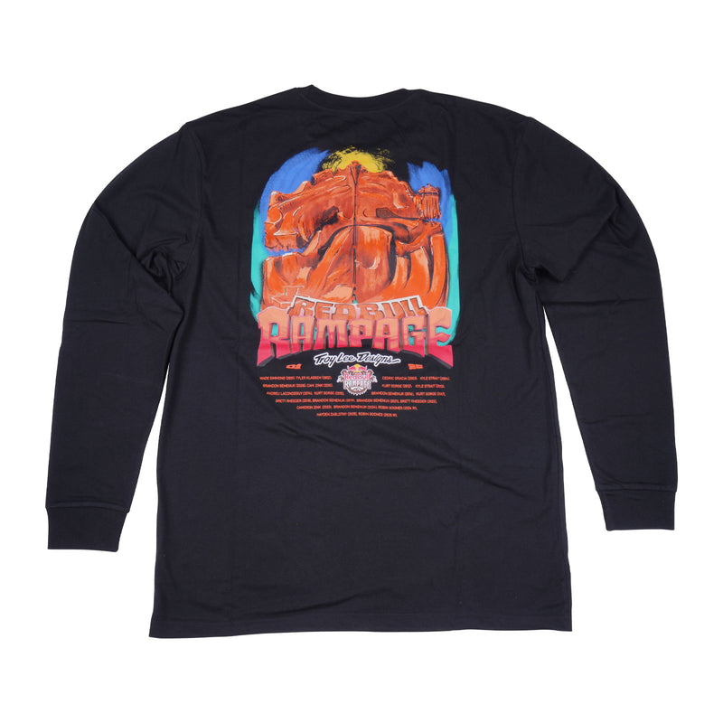 Long Sleeve Tee Troy Lee Designs X Red Bull Rampage Dreamland Black