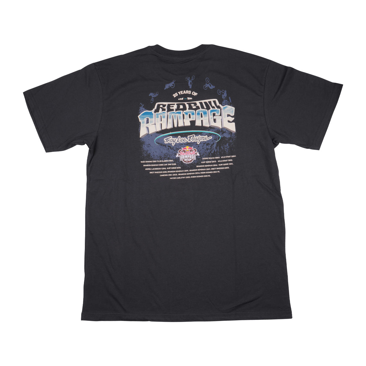 Short Sleeve Tee Troy Lee Designs X Red Bull Rampage Canyon Gap Carbon
