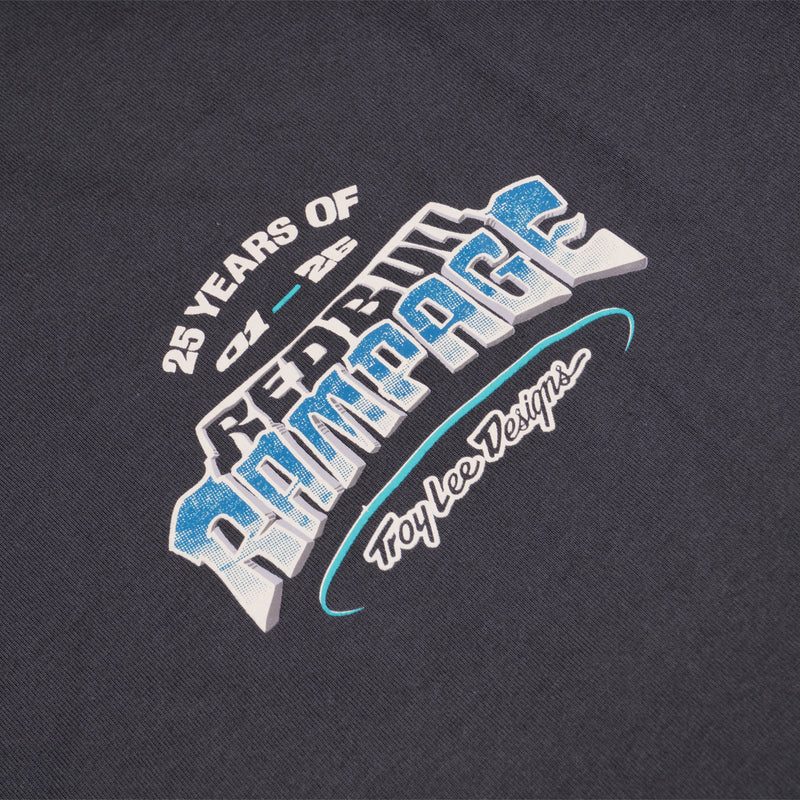 Short Sleeve Tee Troy Lee Designs X Red Bull Rampage Canyon Gap Carbon