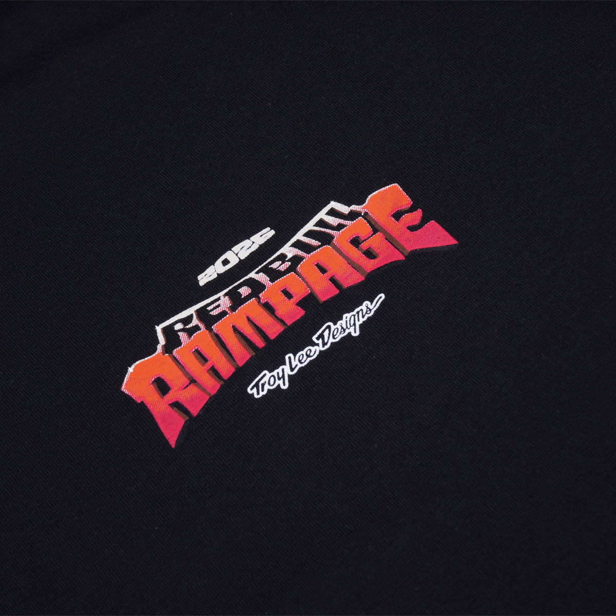 Short Sleeve Tee Troy Lee Designs X Red Bull Rampage Dreamland Black