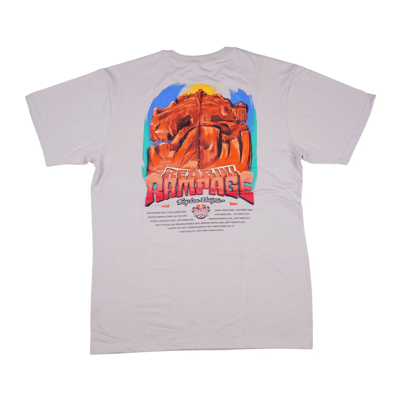 Short Sleeve Tee Troy Lee Designs X Red Bull Rampage Dreamland Bone