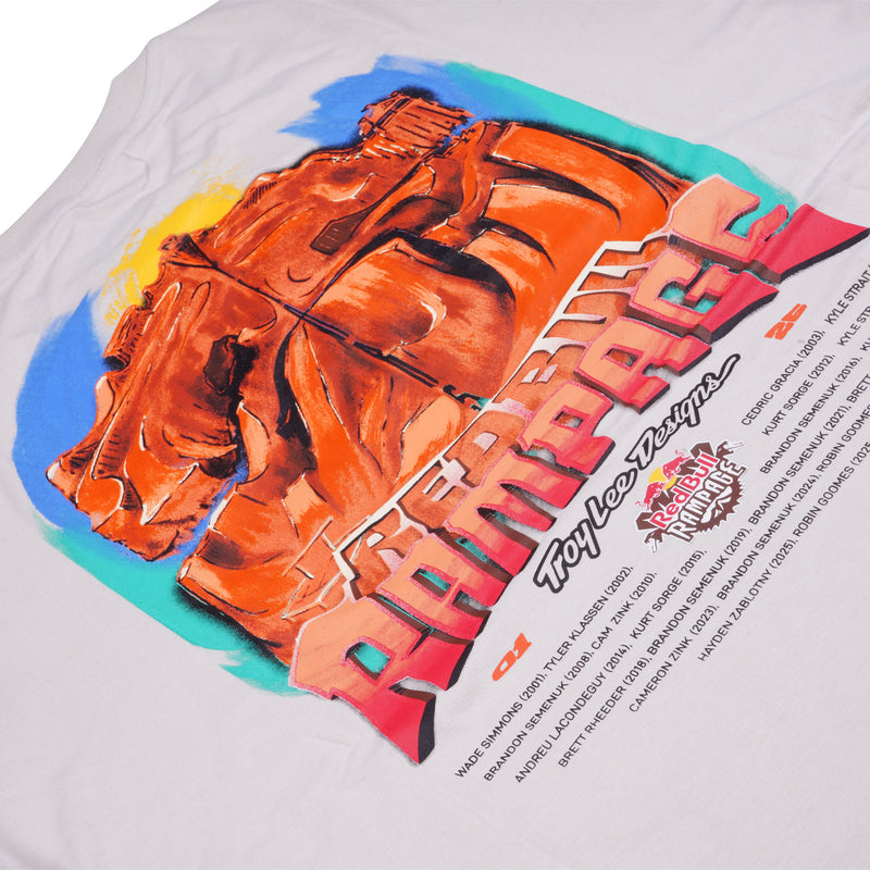 Short Sleeve Tee Troy Lee Designs X Red Bull Rampage Dreamland Bone