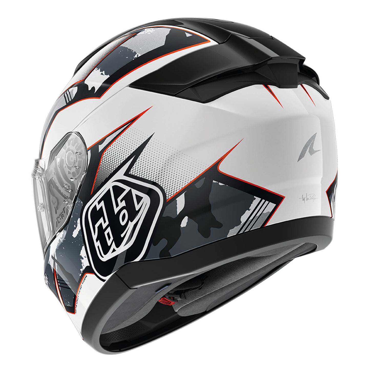 Ridill 2 Full Face Helmet Matrix Camo White / Silver / Red