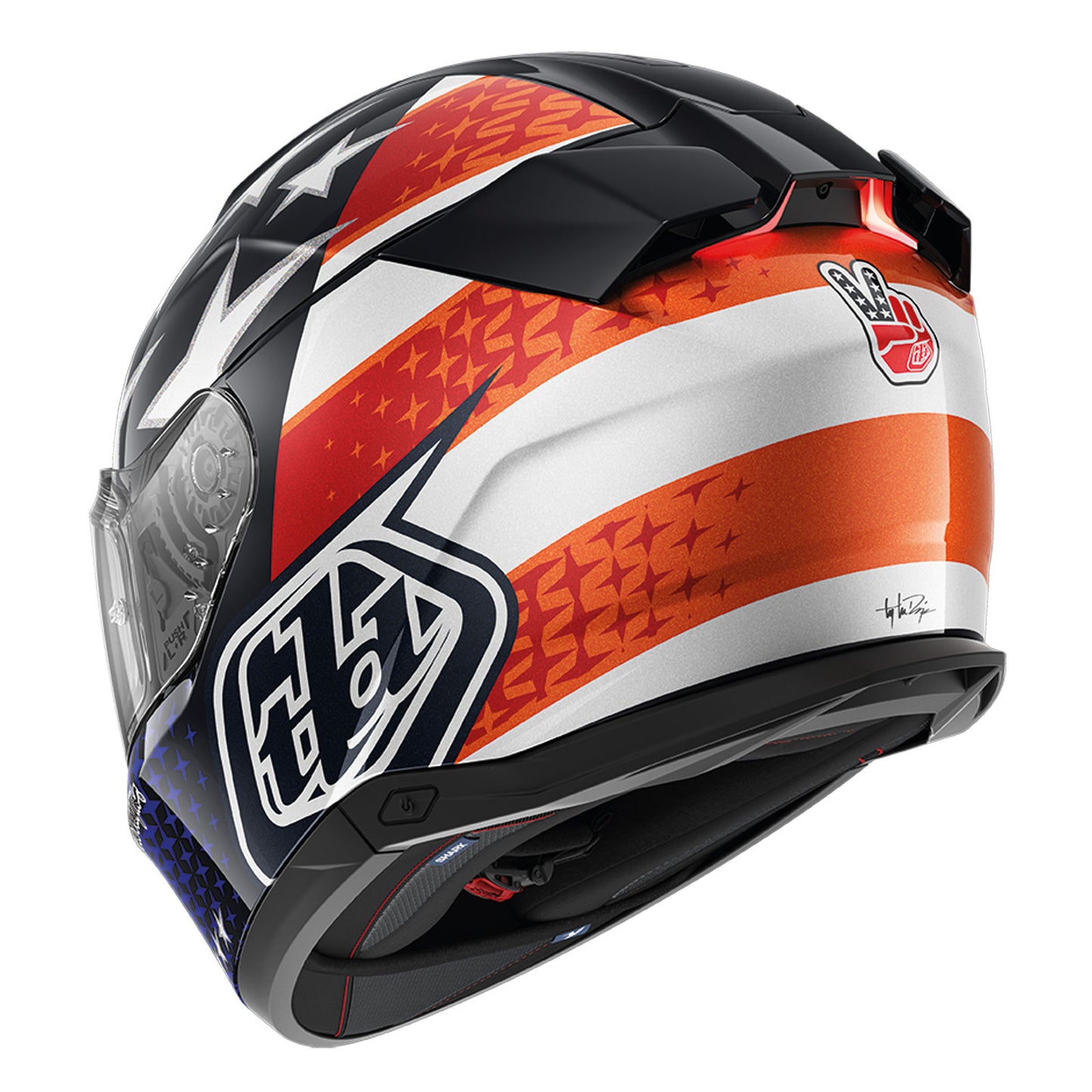 Skwal I3 Helmet Us Flag Blue / Red / White