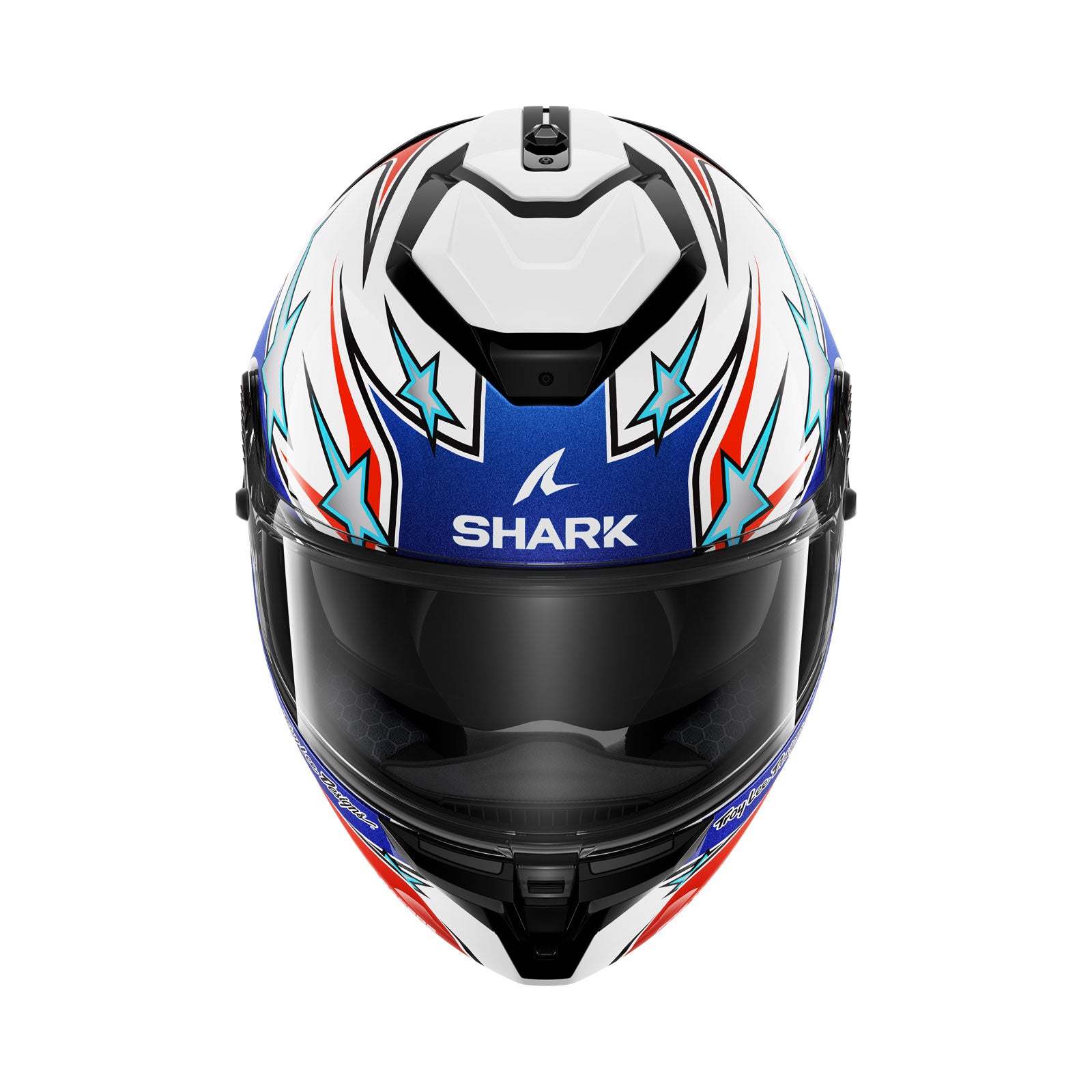 Shark Spartan GT Flagstaff White Red Blue Carbon Helmet size Medium