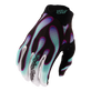 Youth Air Glove Overspray Black / Real Teal