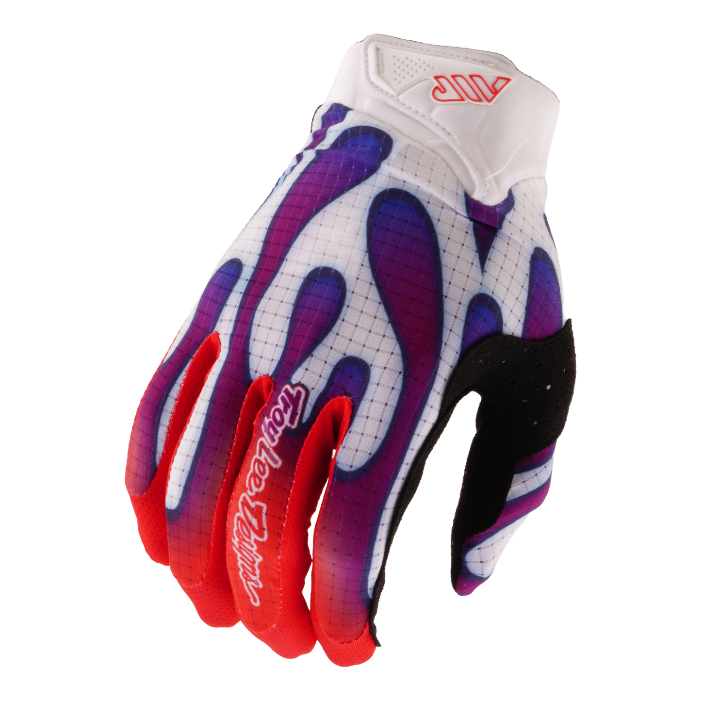 Youth Air Glove Overspray White / Violet