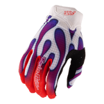 Youth Air Glove Overspray White / Violet