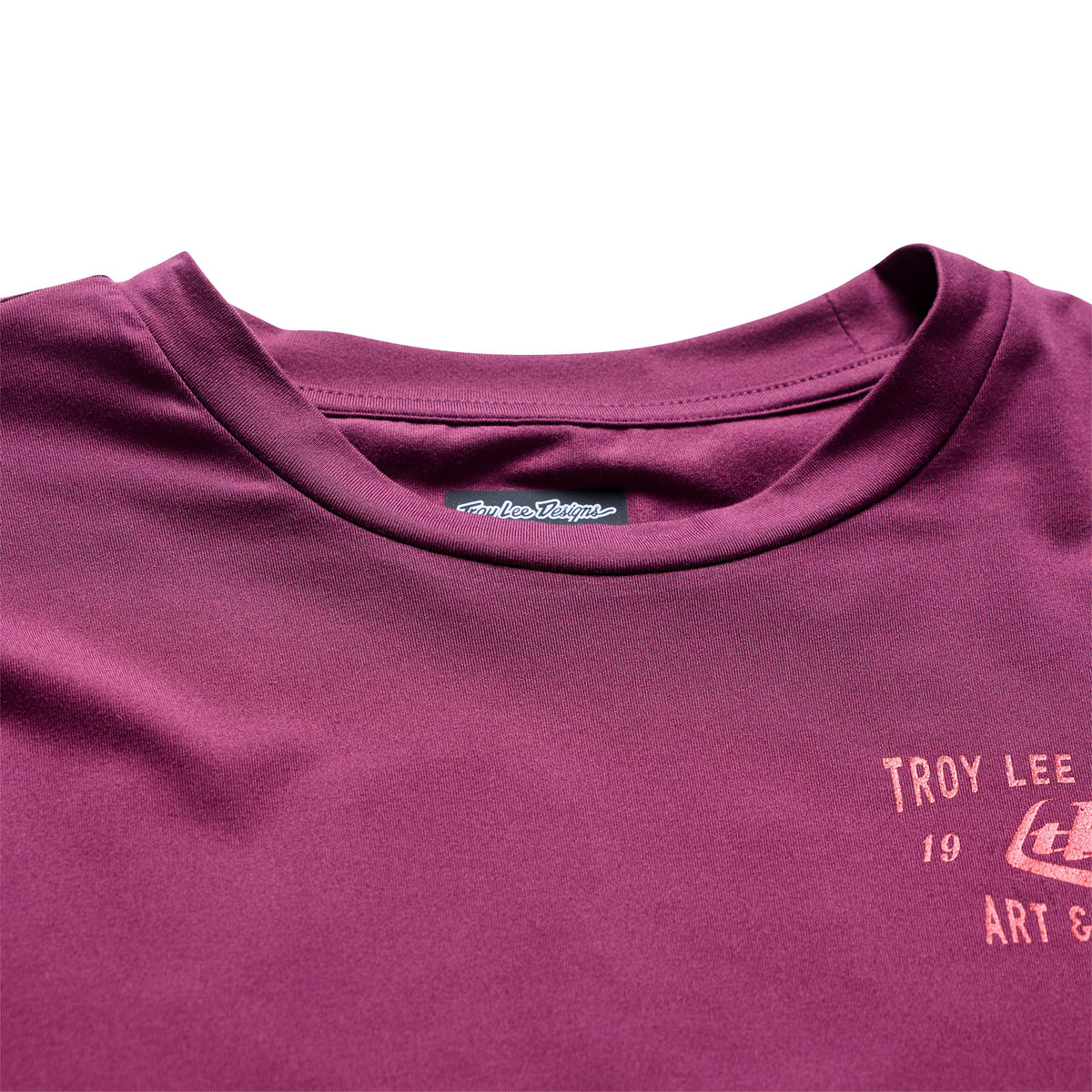 Ruckus Ride LS Tee Lockdown Sangria