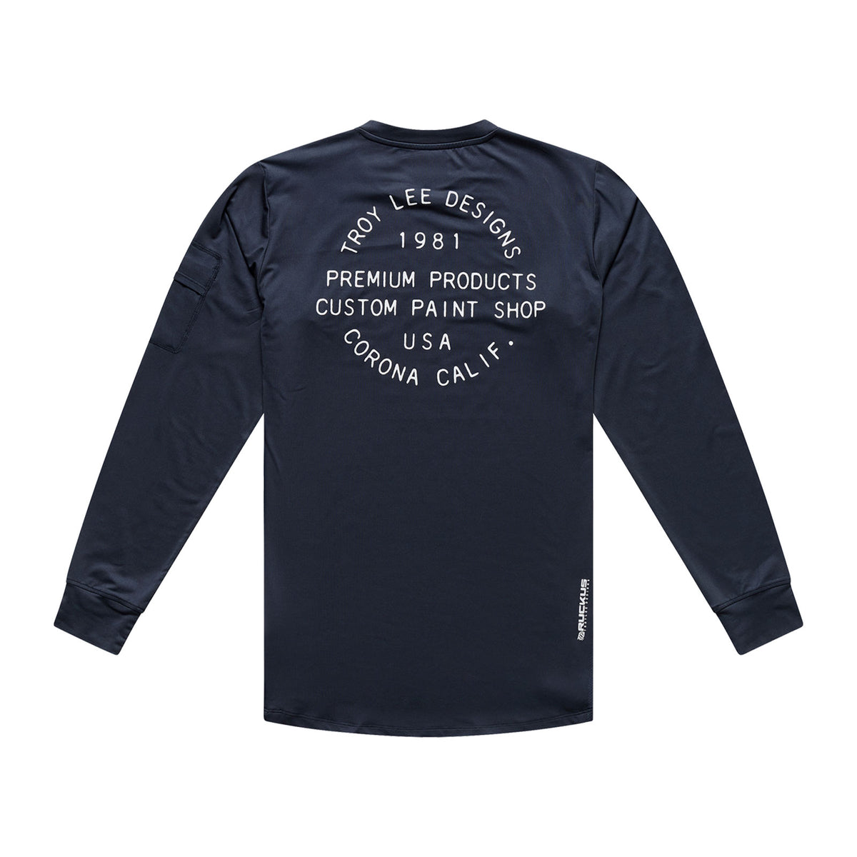 Ruckus Ride LS Tee Pressed Carbon