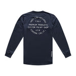 Ruckus Ride LS Tee Pressed Carbon