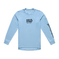 Ruckus Ride LS Tee Waves Dawn Blue