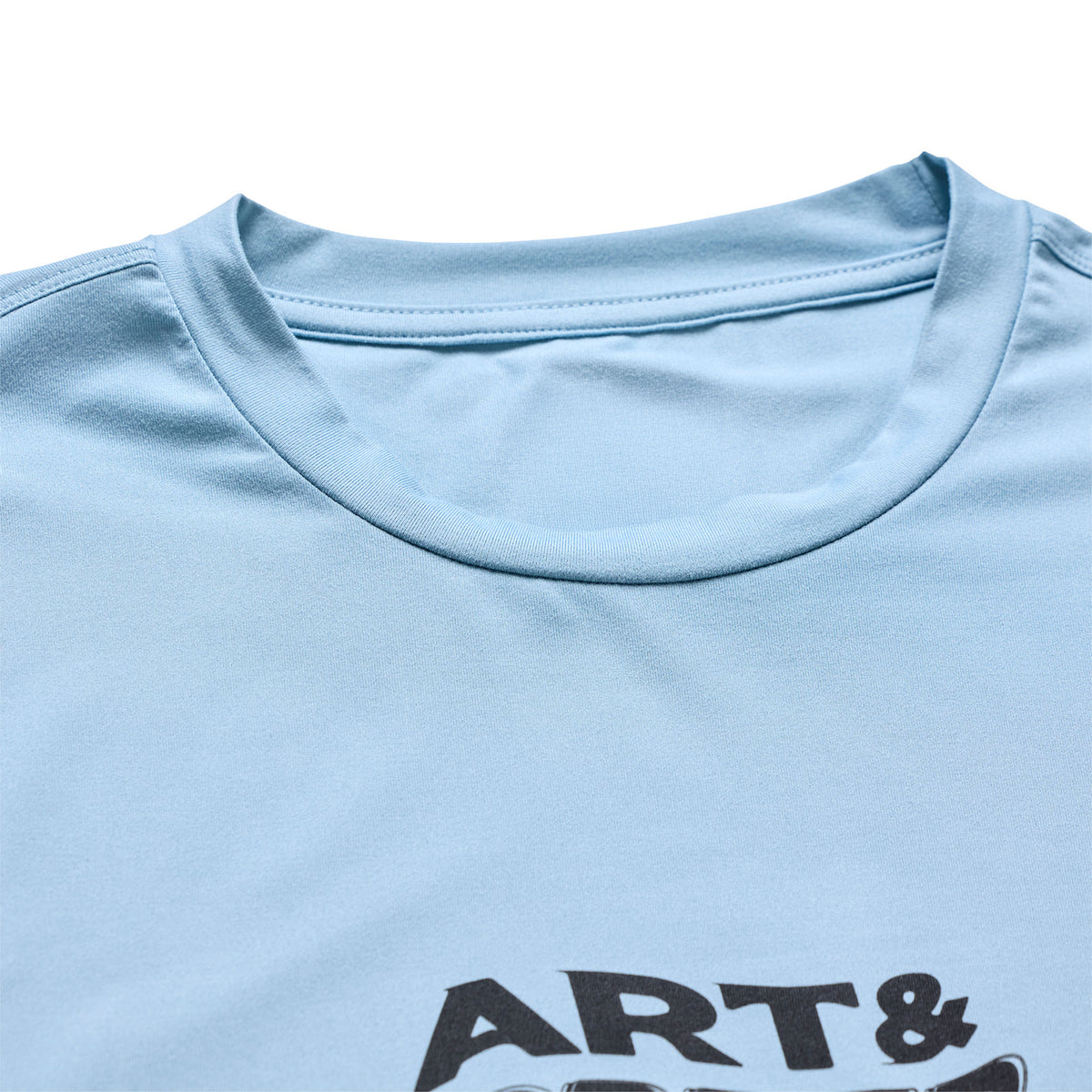 Ruckus Ride LS Tee Waves Dawn Blue