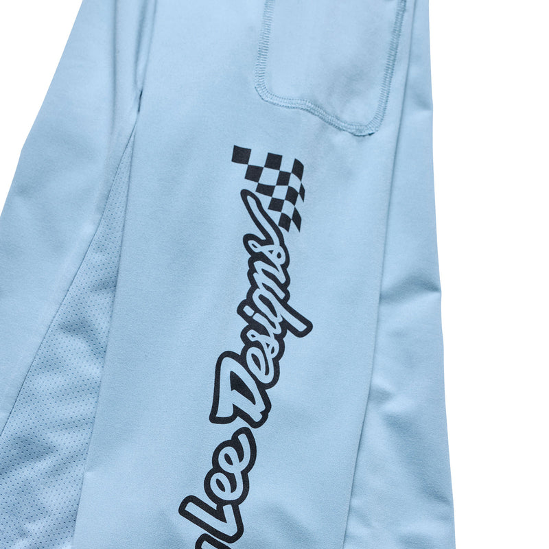 Ruckus Ride LS Tee Waves Dawn Blue