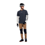 Skyline Fakie Ride LS Tee Stripe Carbon