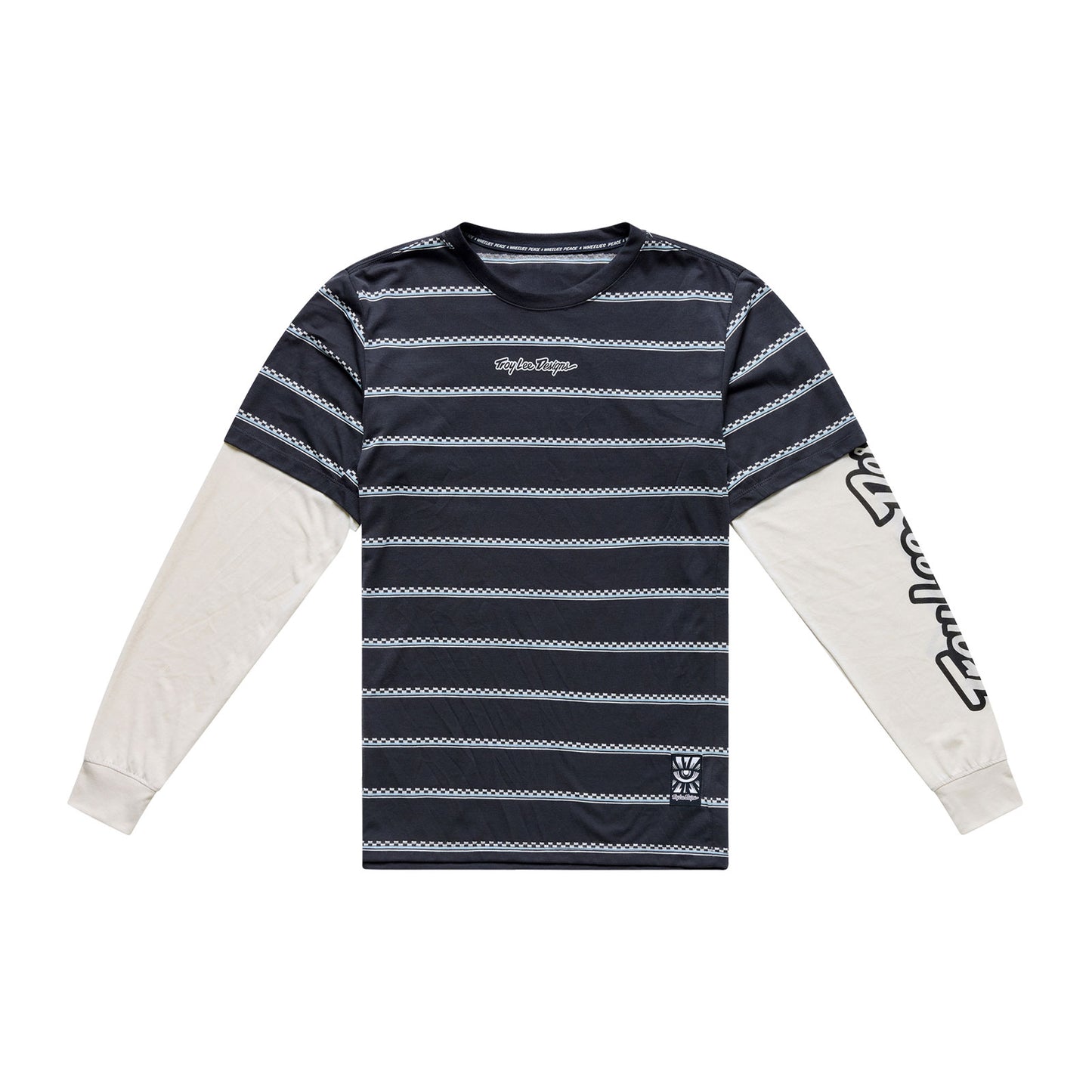 Skyline Fakie Ride LS Tee Stripe Carbon