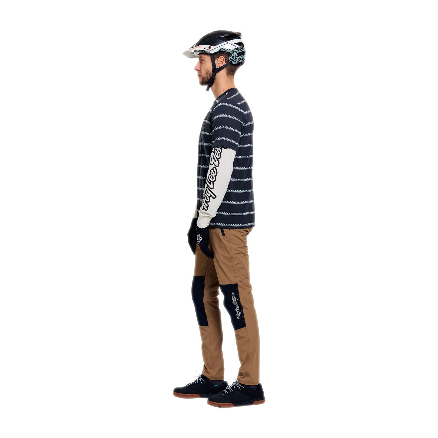 Skyline Fakie Ride LS Tee Stripe Carbon