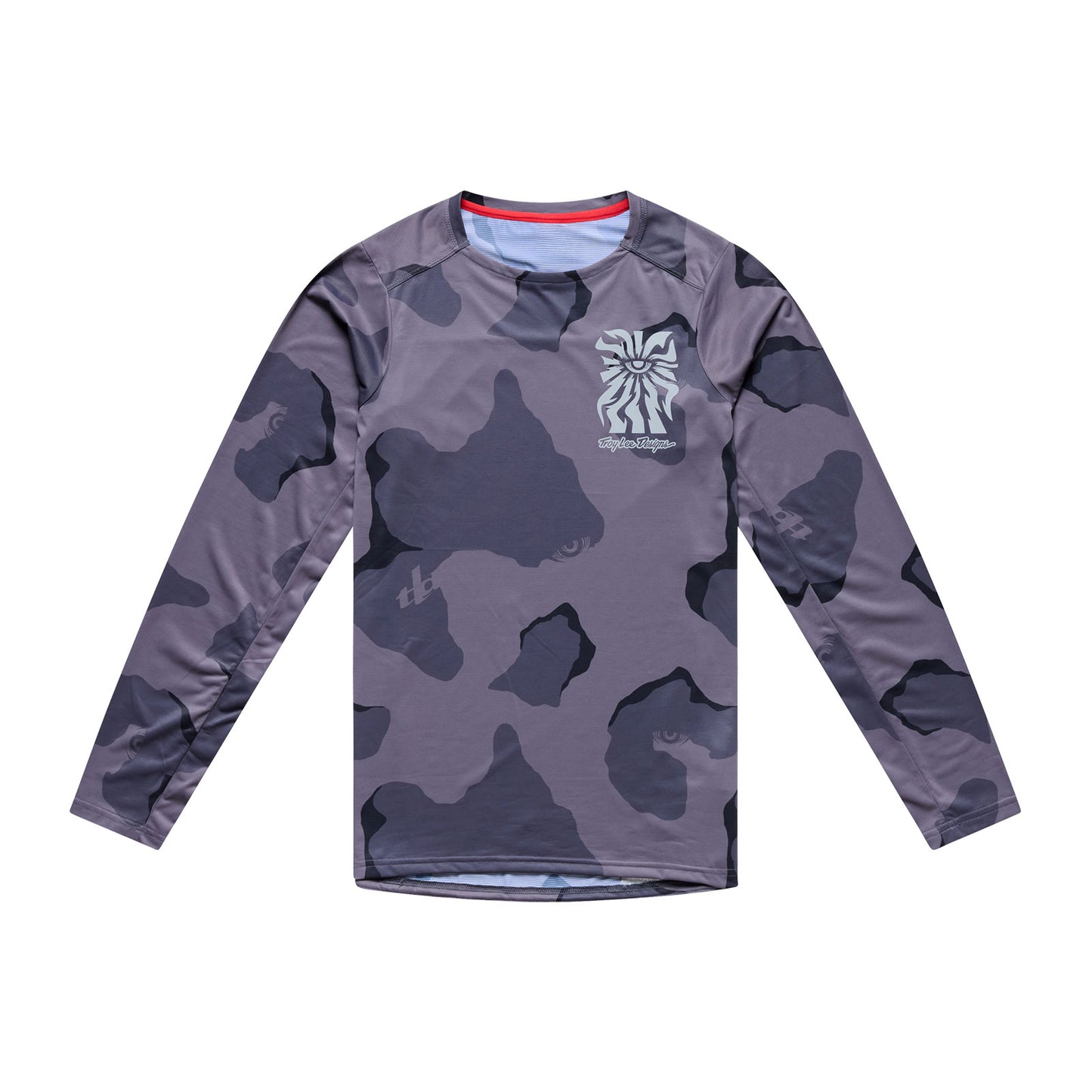 Skyline Pro LS Jersey Flow Camo Carbon