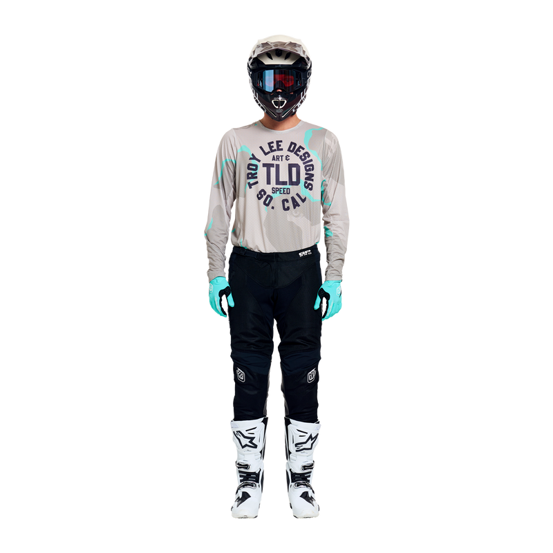 GP Pro Air LS Jersey Camo Aqua Desert