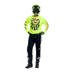 GP Pro LS Jersey Cyclops Flo Yellow