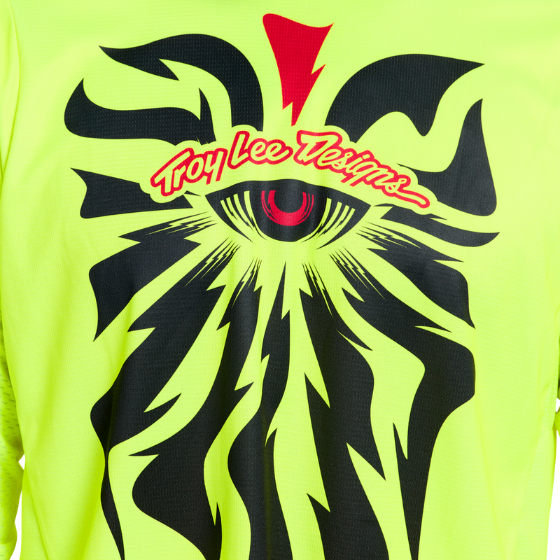 GP Pro LS Jersey Cyclops Flo Yellow