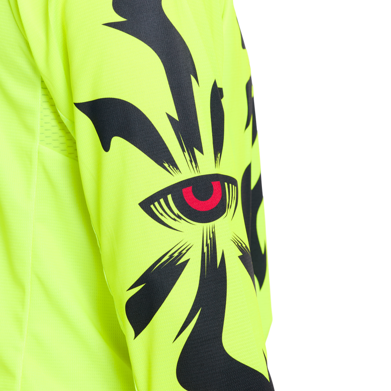 GP Pro LS Jersey Cyclops Flo Yellow