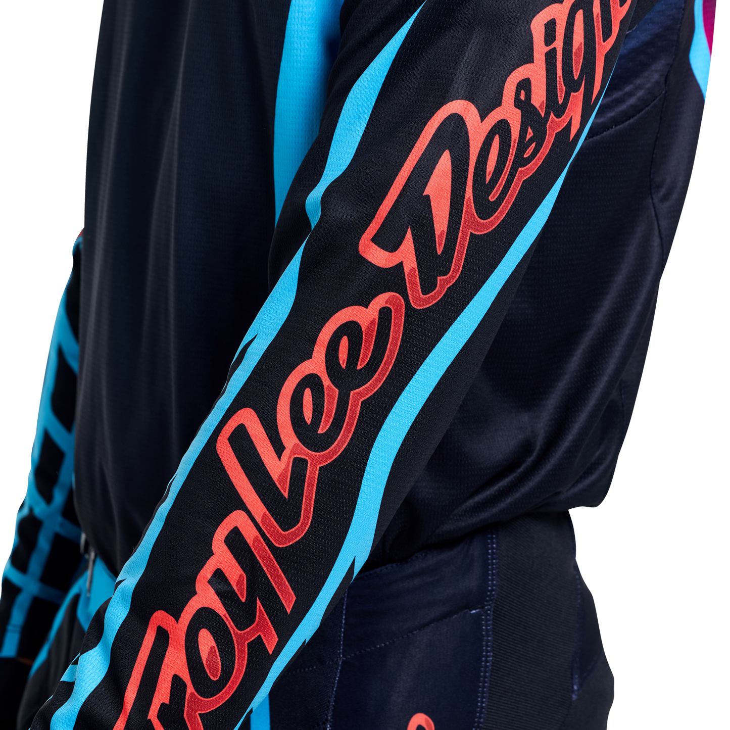 GP Pro LS Jersey Framework Black / Cyan