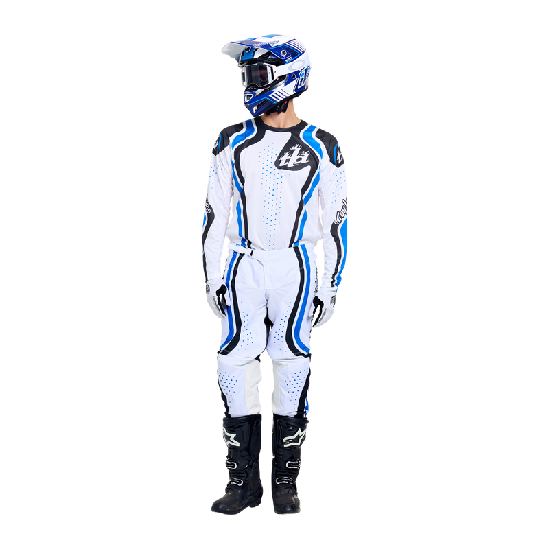 GP Pro LS Jersey Roller White / Blue