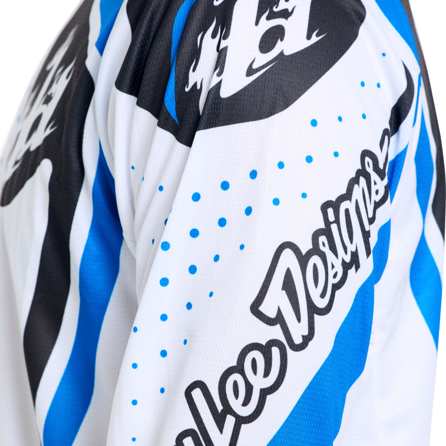 GP Pro LS Jersey Roller White / Blue