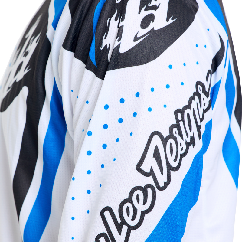 GP Pro LS Jersey Roller White / Blue