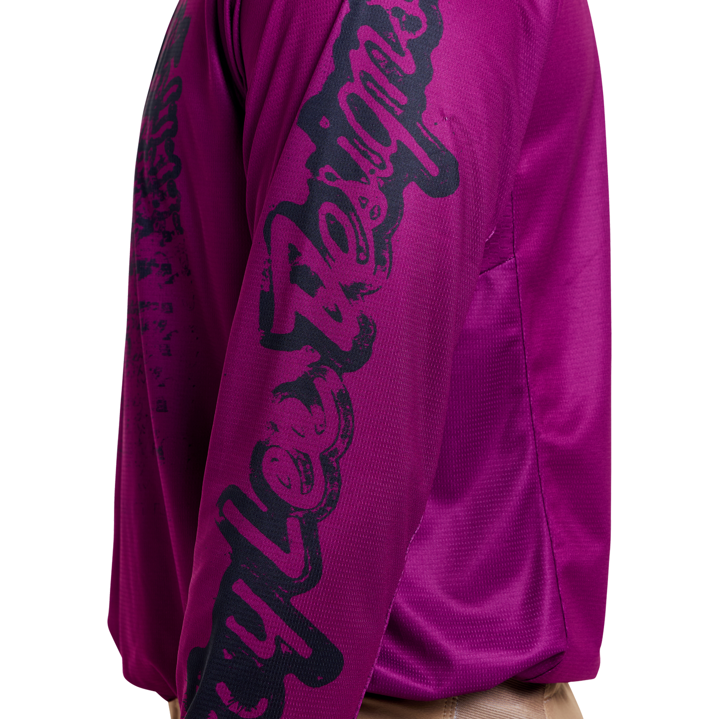 GP Pro LS Jersey Stamp Fuchsia