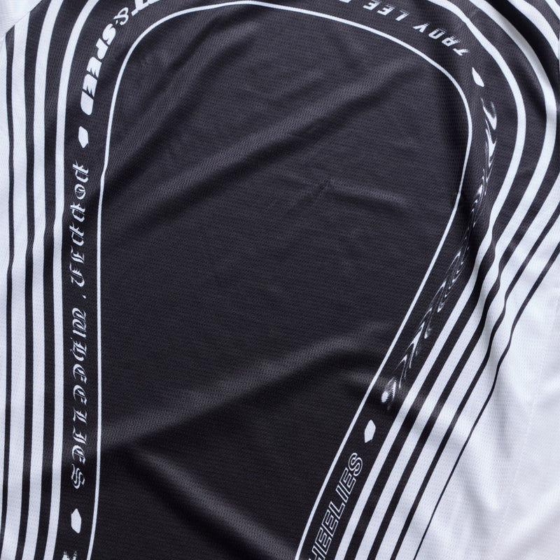 GP Pro LS Jersey Streamline Black / White
