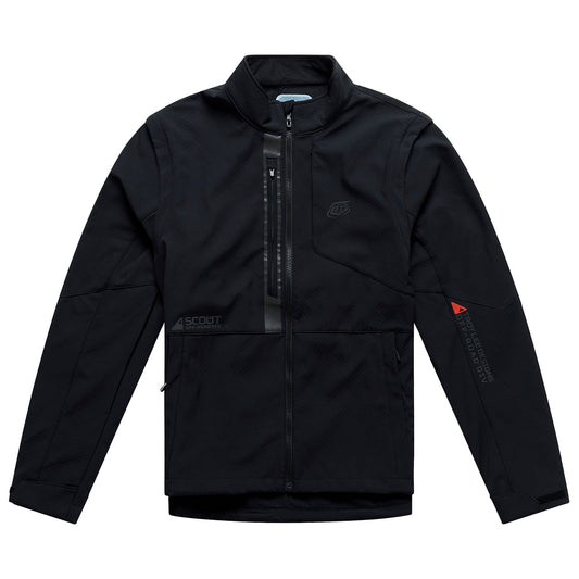 Scout Softshell Off-Road Jacket Solid Black