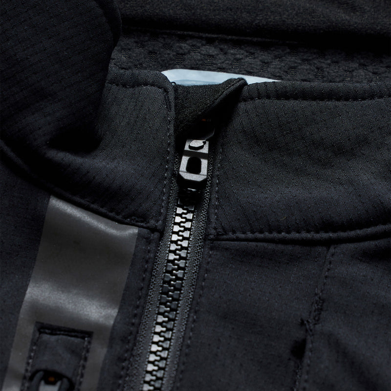 Veste softshell tout-terrain Scout, noire unie