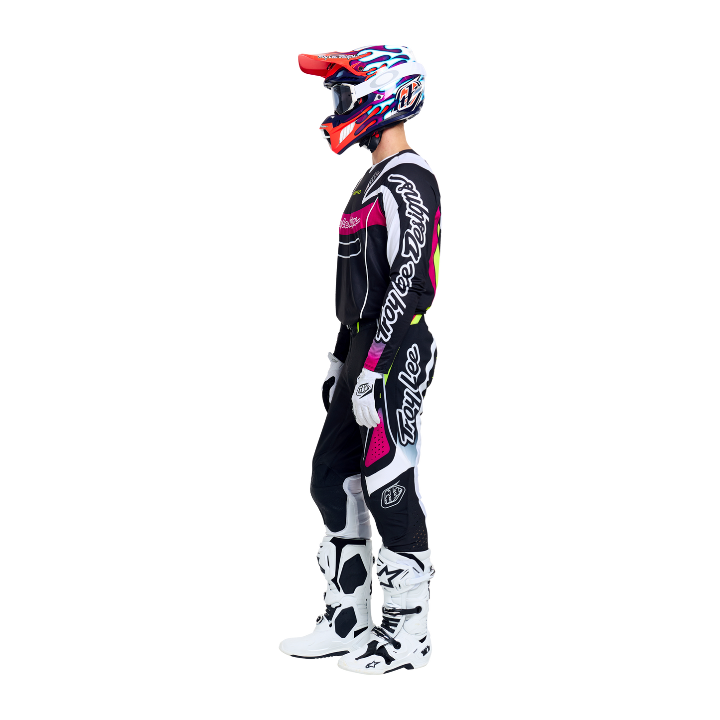 SE Pro LS Jersey Salvo Black / White