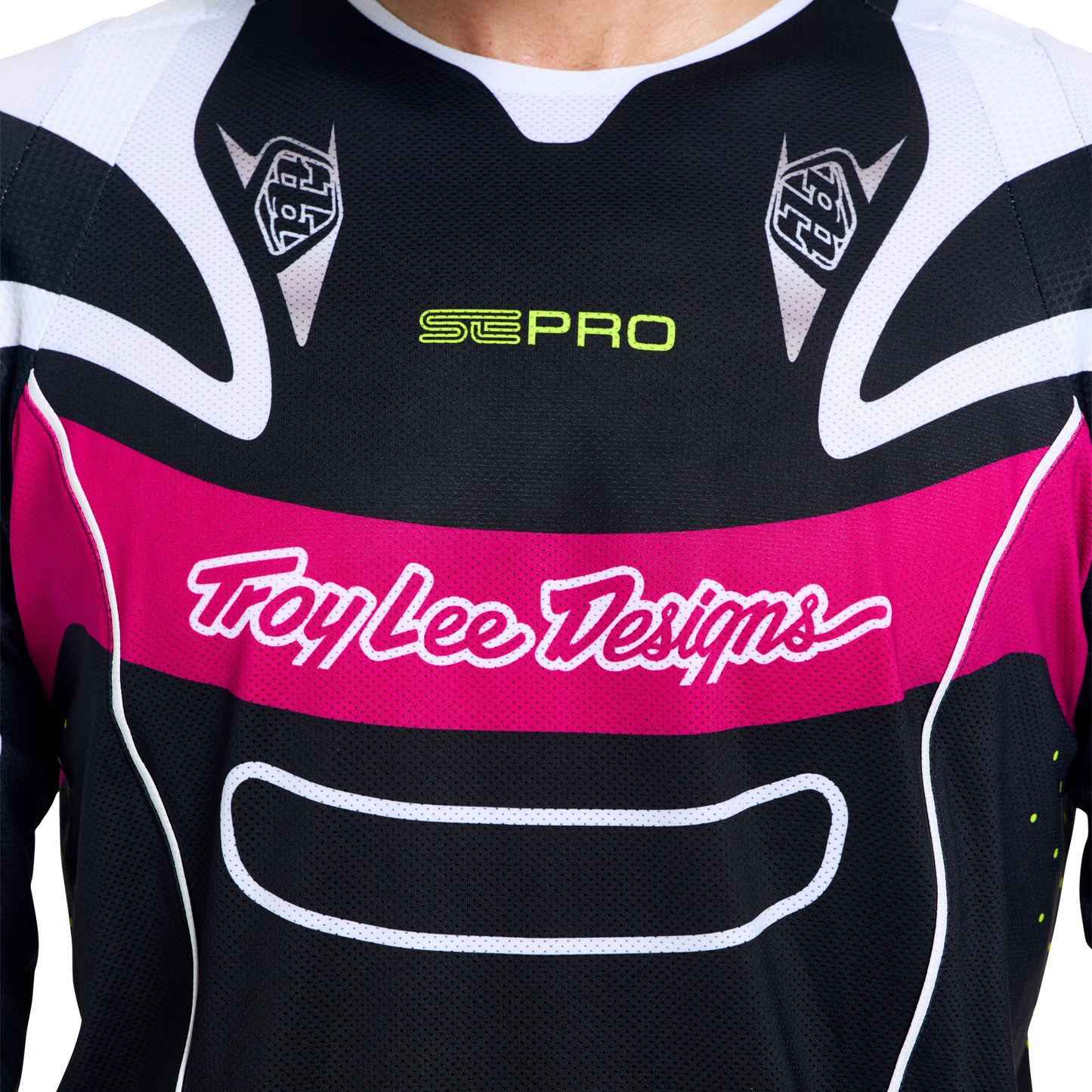 SE Pro LS Jersey Salvo Black / White