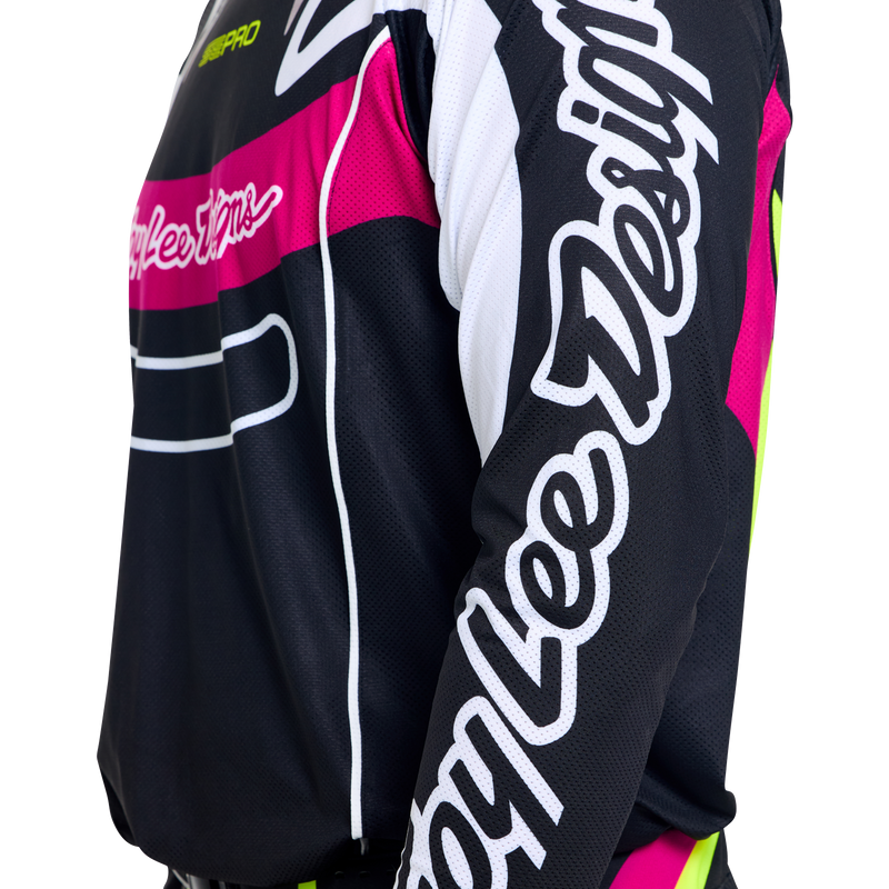 SE Pro LS Jersey Salvo Black / White