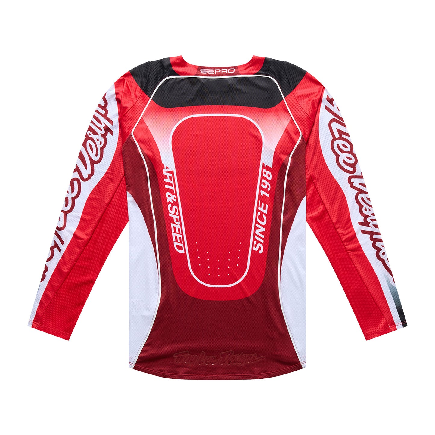SE Pro LS Jersey Salvo Red / White
