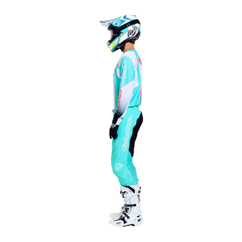 SE Pro LS Jersey Sever White / Teal