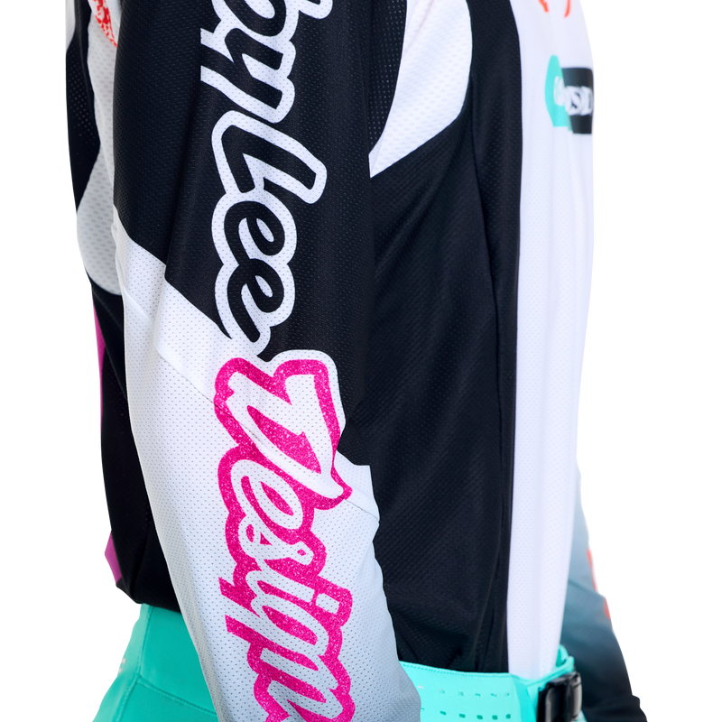 SE Pro LS Jersey Sever White / Teal