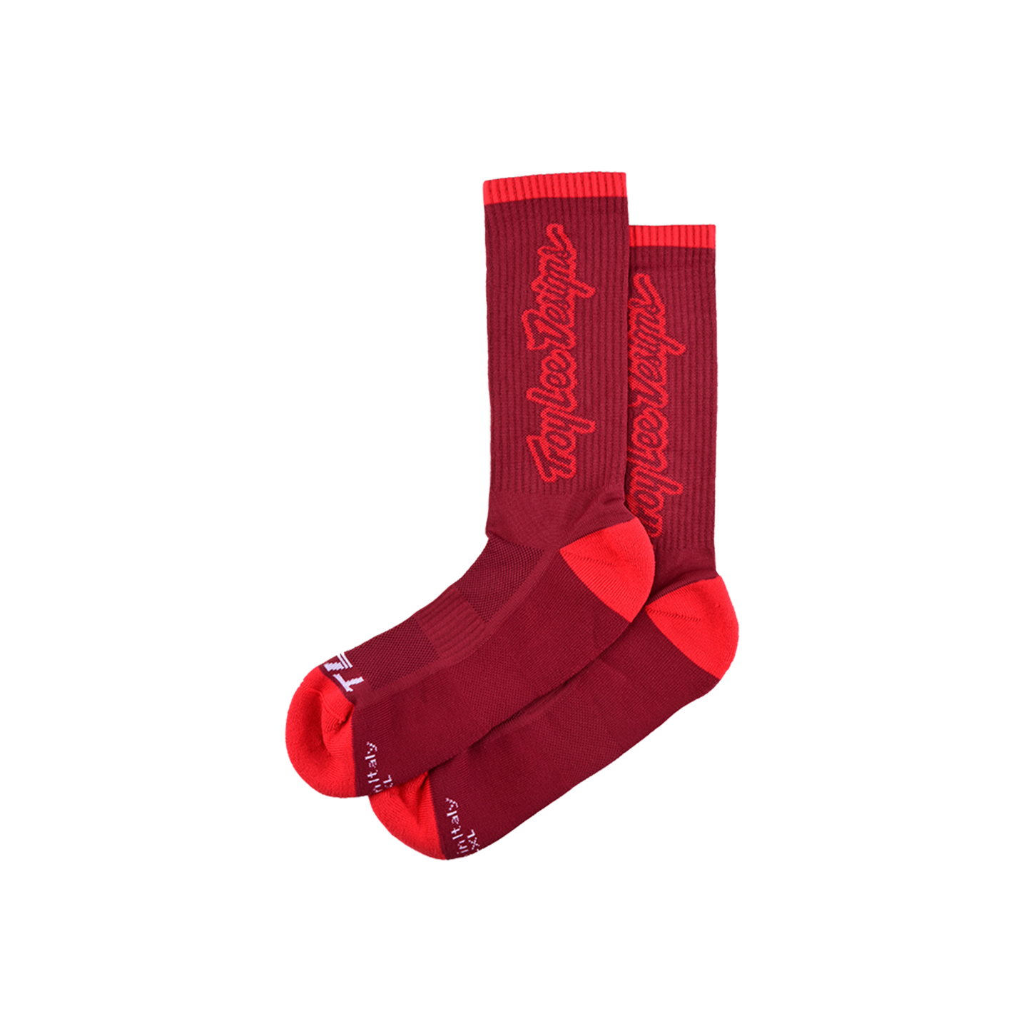 Mens Performance Socks Signature Oxblood