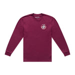 Long Sleeve Tee Carb Club Sangria