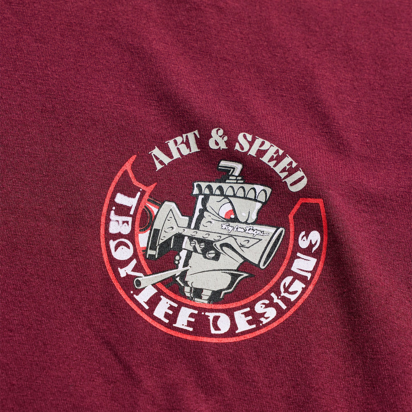 Long Sleeve Tee Carb Club Sangria