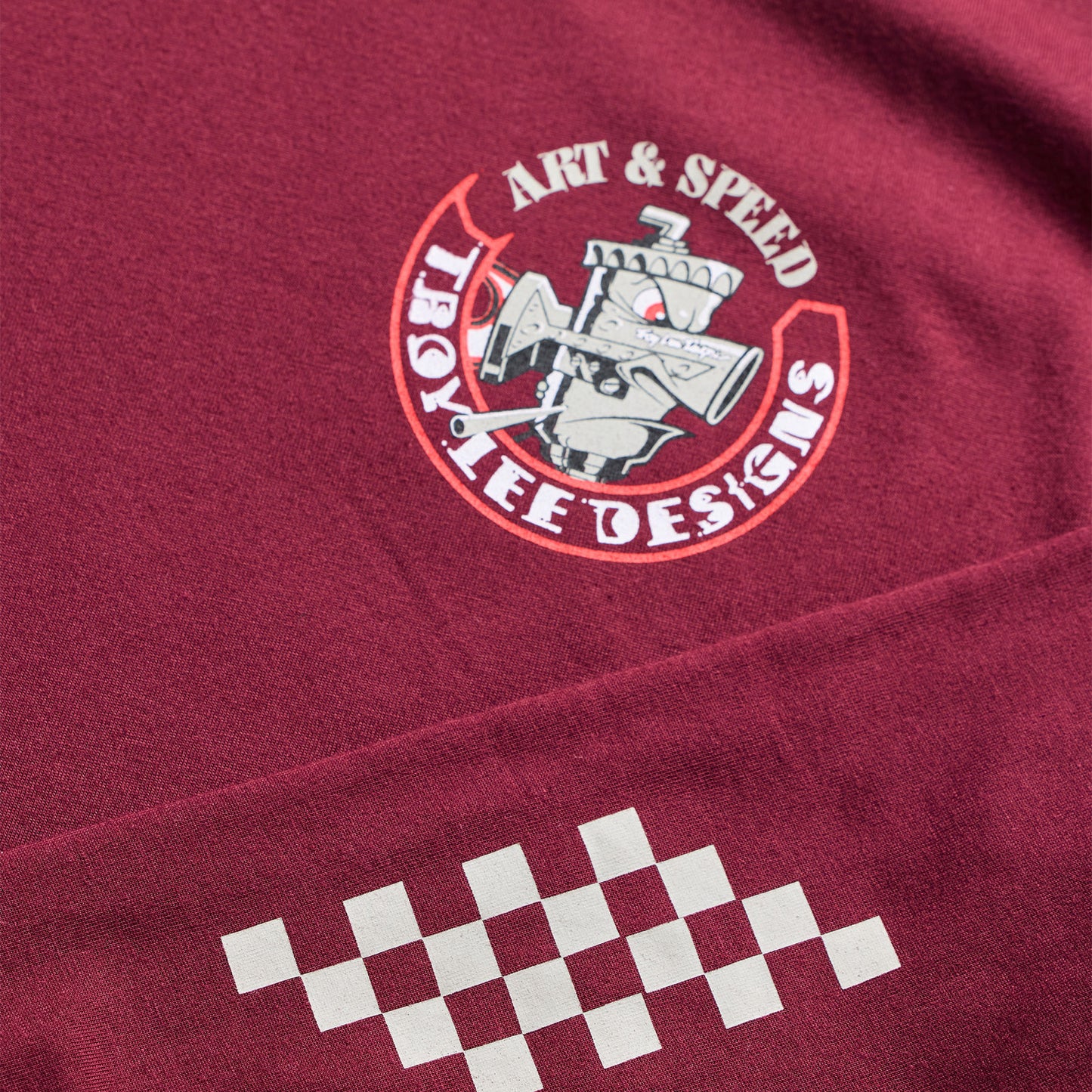 Long Sleeve Tee Carb Club Sangria