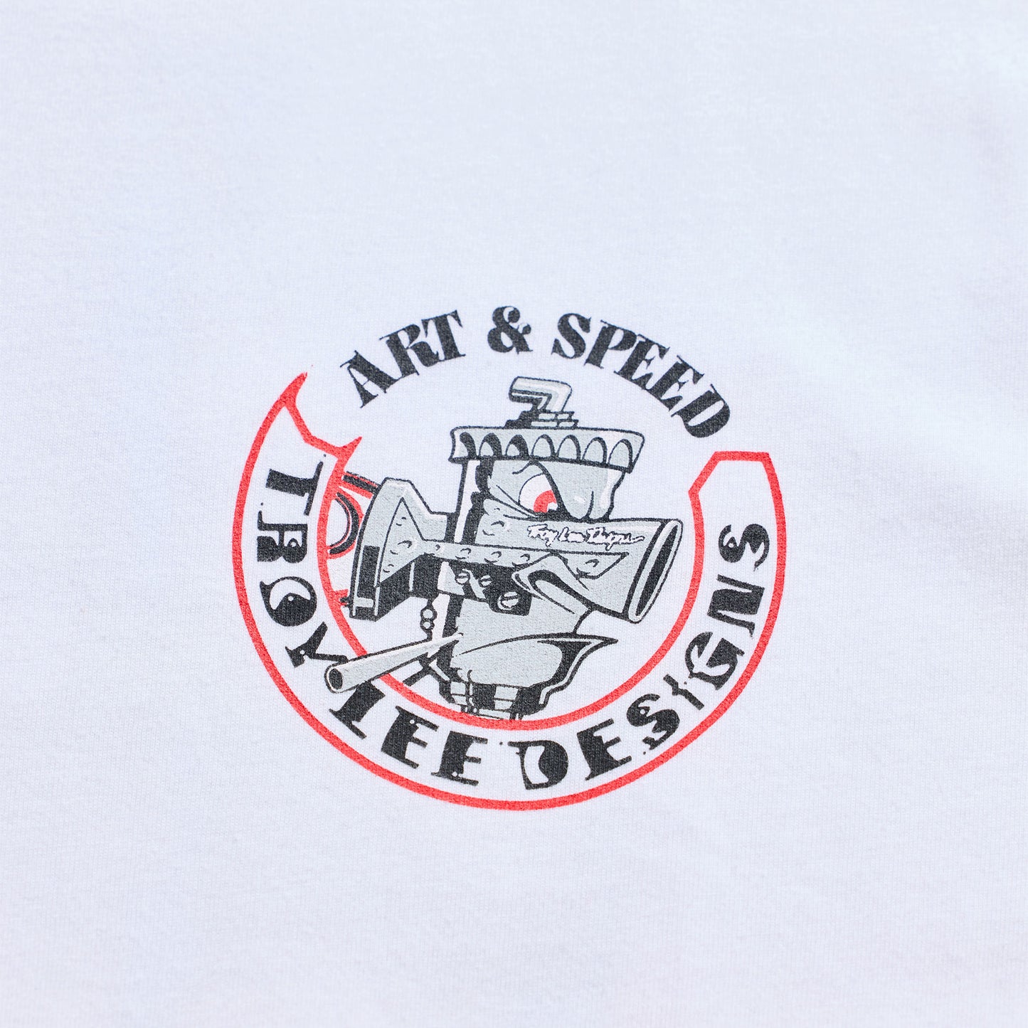 Long Sleeve Tee Carb Club White