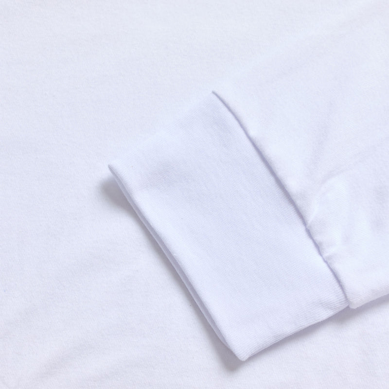 Long Sleeve Tee Carb Club White