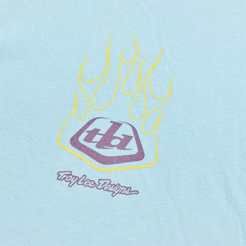 Long Sleeve Tee Flame2 Dawn Blue